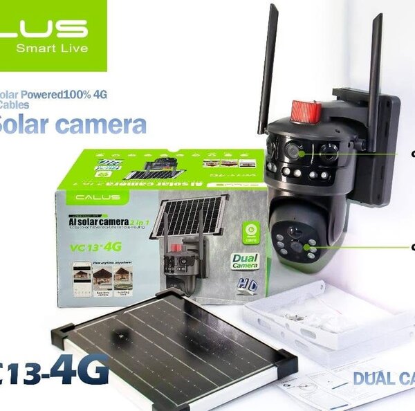 Caméra de sécurité solaire 4G