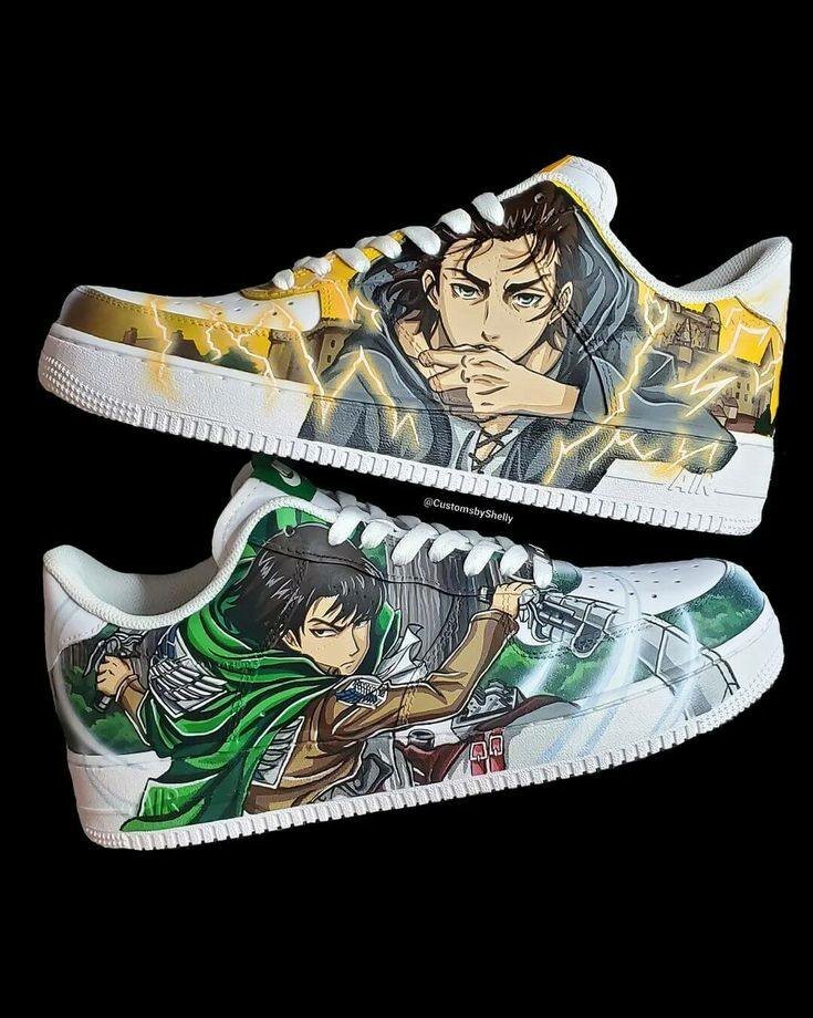 Sneakers personnalisées anime