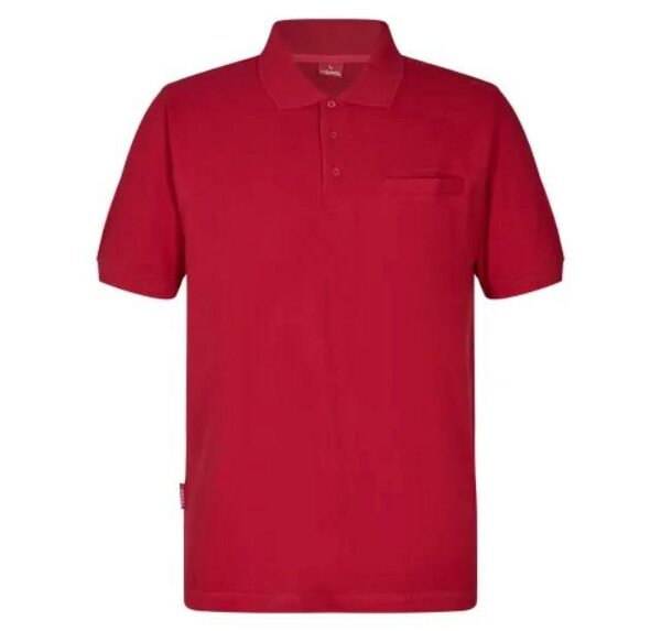 Polo rouge élégant homme