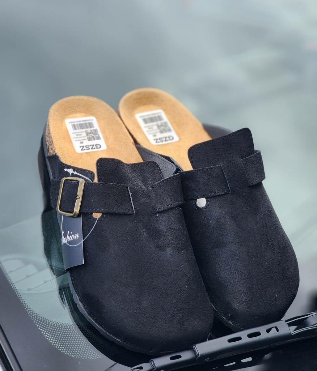 Chaussures Mules en Daim Unisexe