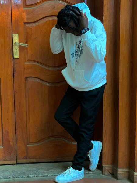 Hoodies white male SHEIN warm 