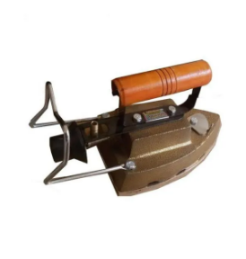 GAS Metal Gas Dry Iron - Large Size - Silver