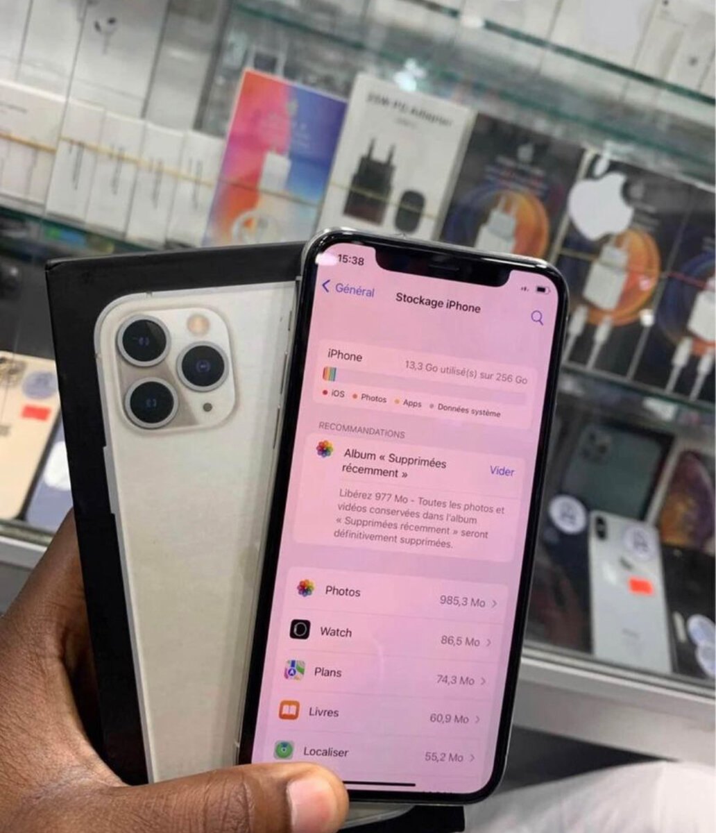 iPhone 11 pro 256 Go Argent