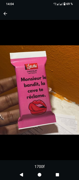 Tablettes Chocolat Litchi