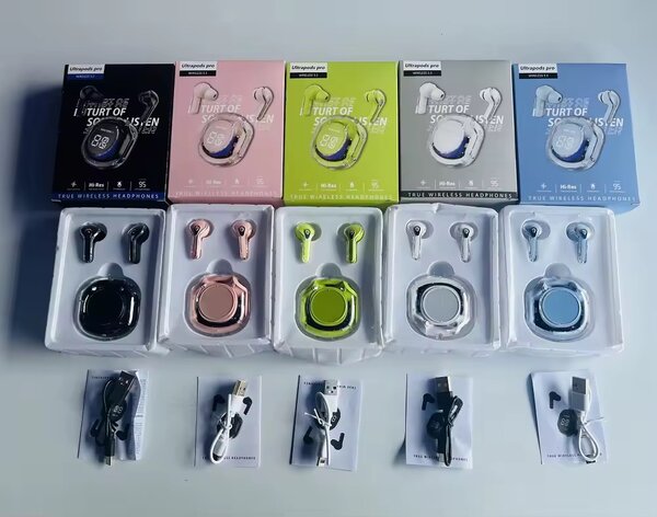 Écouteurs Bluetooth LED Colorés