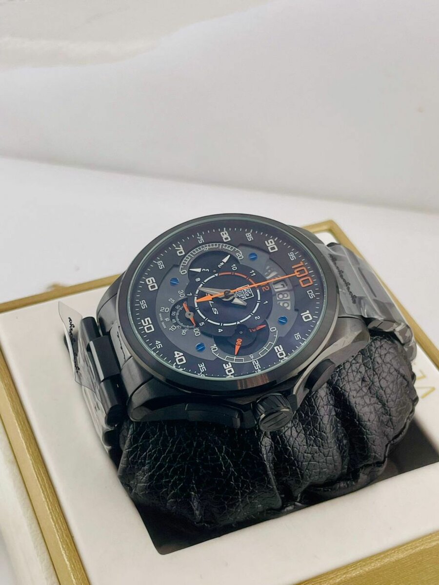 Montre chronographe élégante homme