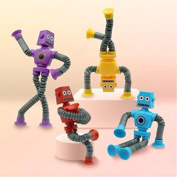 Lot de Jouets Robots Flexibles