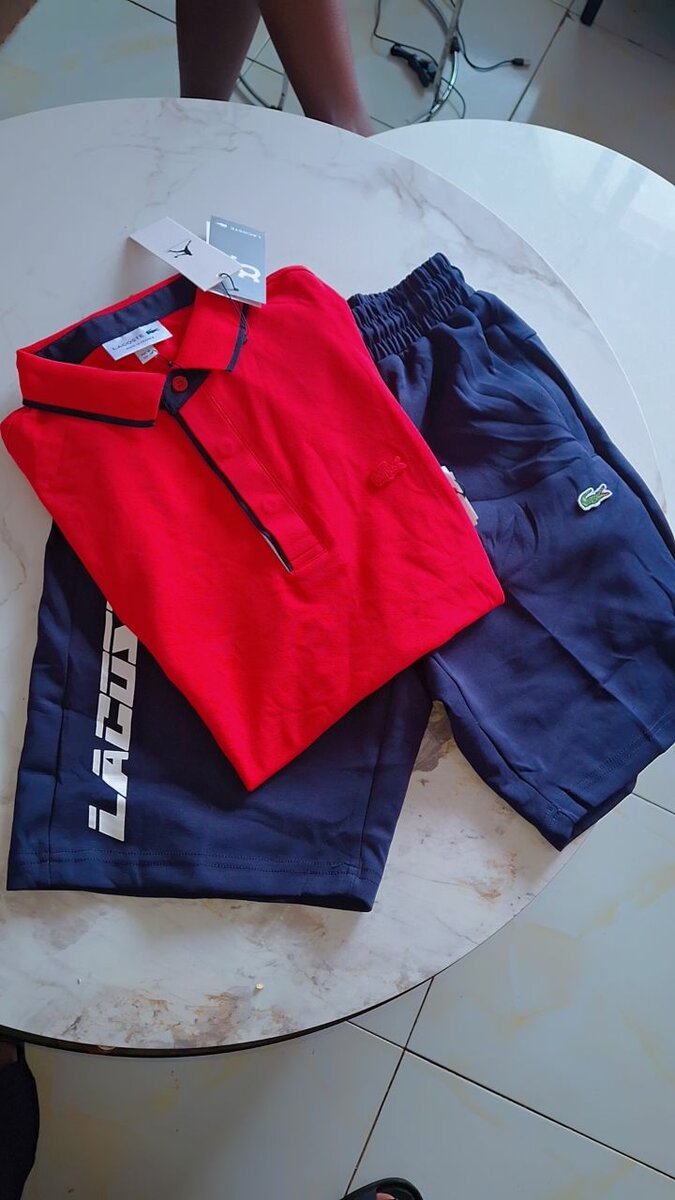 Ensemble Lacoste Polo et Short