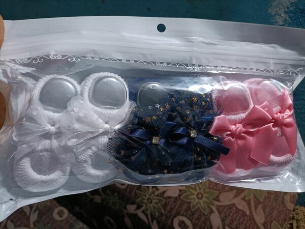 Chaussons Bébé avec Rubans