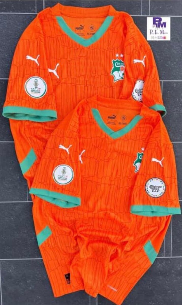 Maillot de Football Côte d'Ivoire