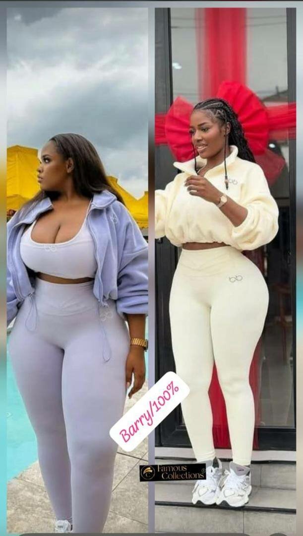 Ensemble fitness femme stylé