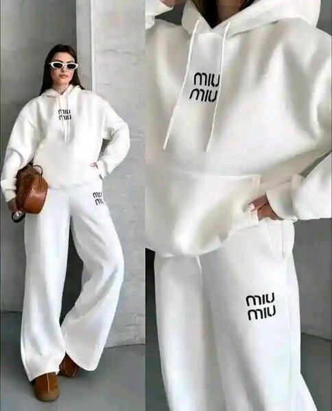 Ensemble de Survêtement Blanc