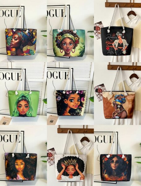 Sac cabas artistique