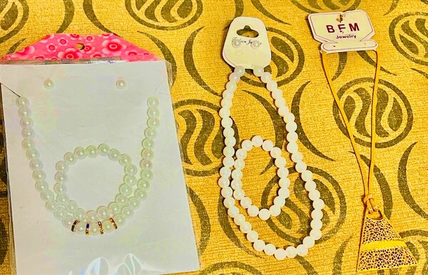 Collier Perles Élégant