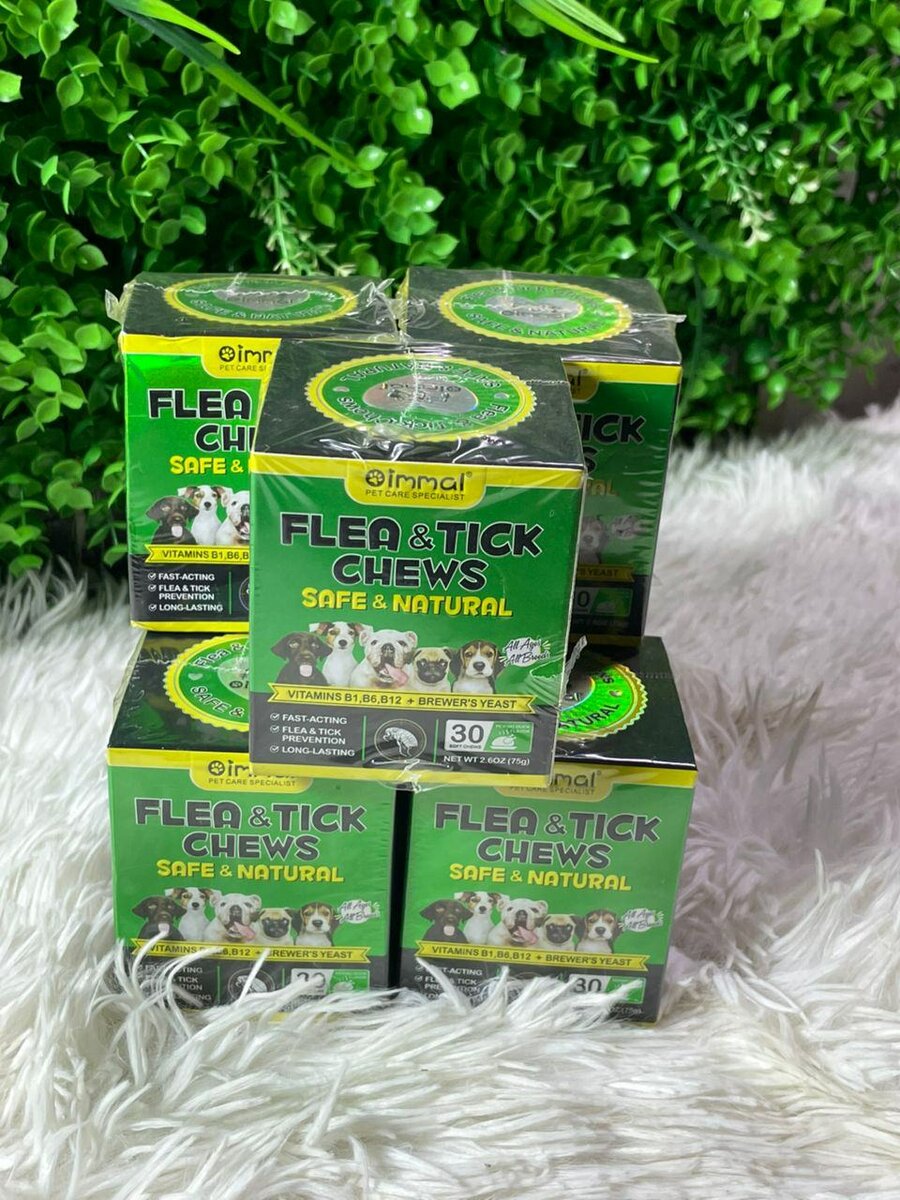 Croquettes Anti-Puces Naturelles Chien