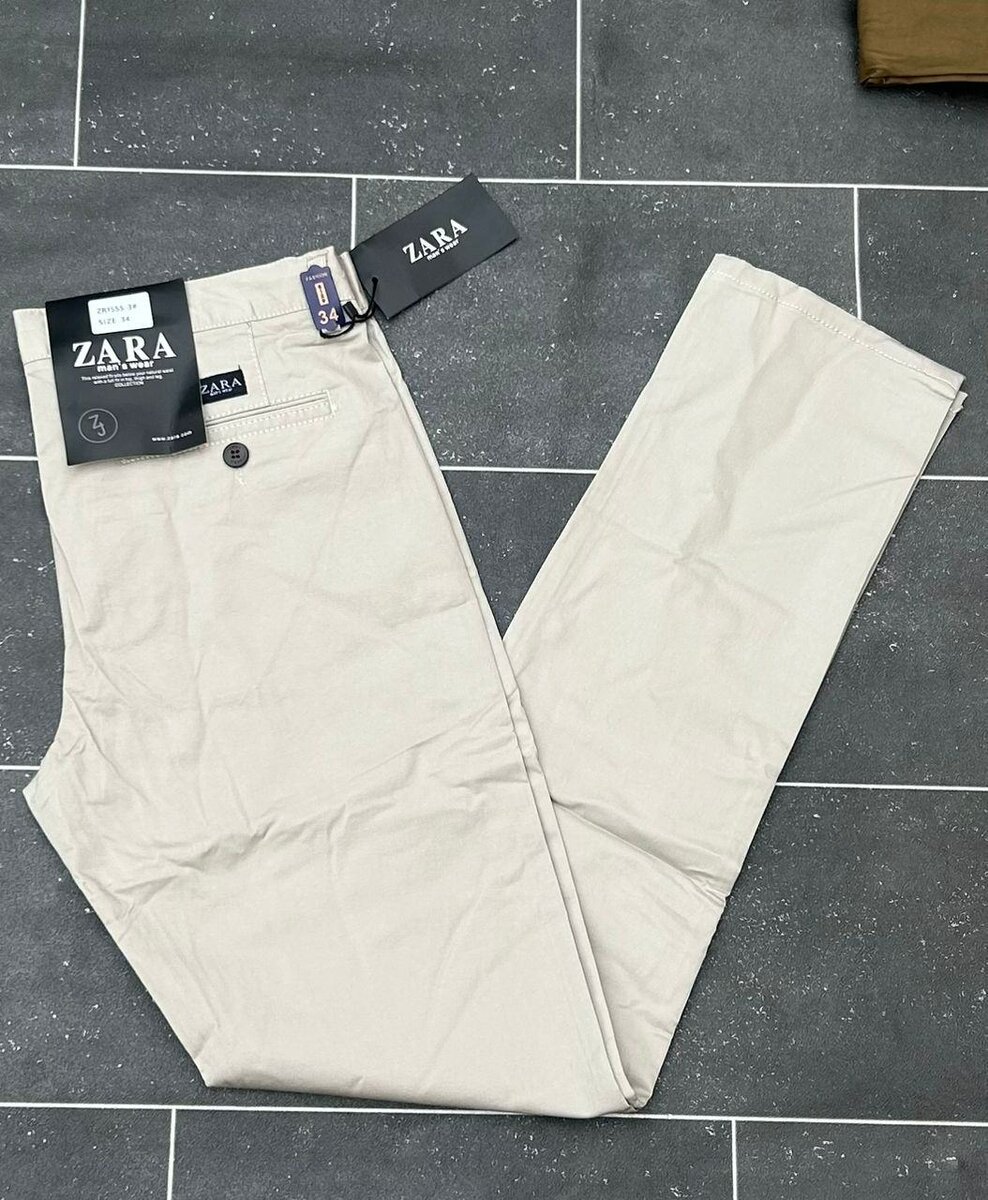 Pantalons chinos Zara élégants