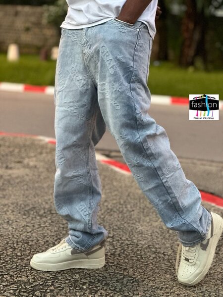 Jean baggy décontracté