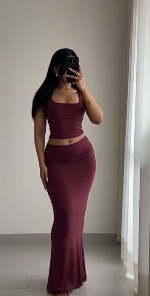 Robe longue élégante femme