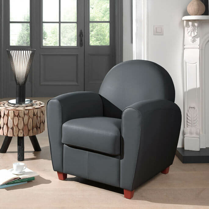 Canapé moderne gris