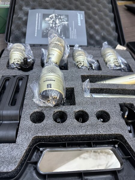 Samson Kit Microphone Batterie