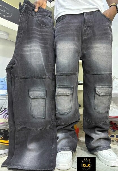 Pantalons cargo ample