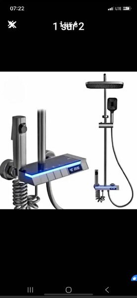 Douche Thermostatique LED