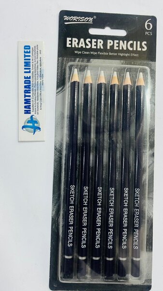ERASER PENCILS 6