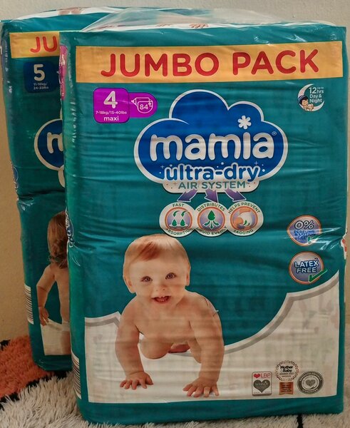 Mamia diaper size 4