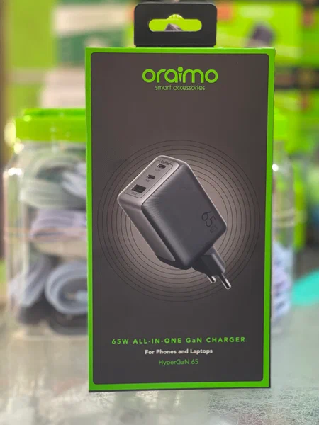Chargeur GaN 65W Oraimo USB-C
