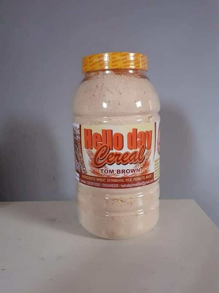 Hello Day cereal( Tom Brown, Tigernut plus,Hausa Koko etc.