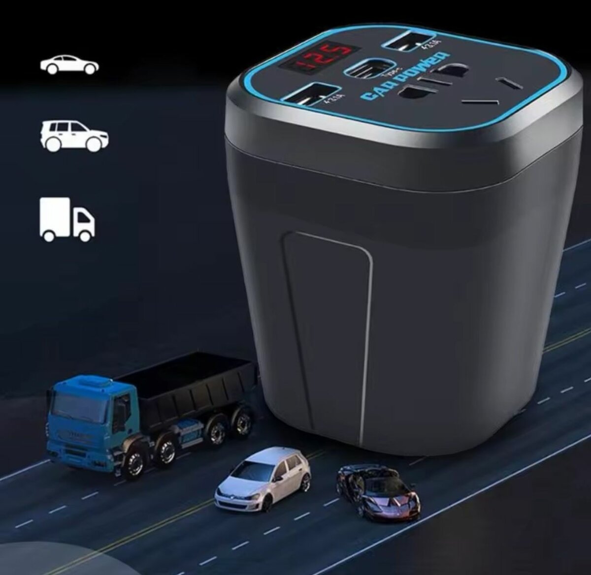 Convertisseur de puissance voiture