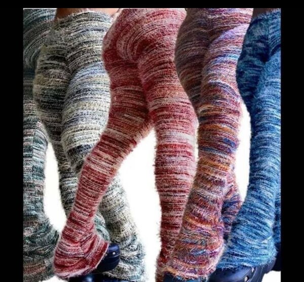 Leggings douillets en tricot