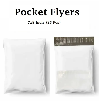 E- Commerce Courier Flyers Bags - 25 Pcs