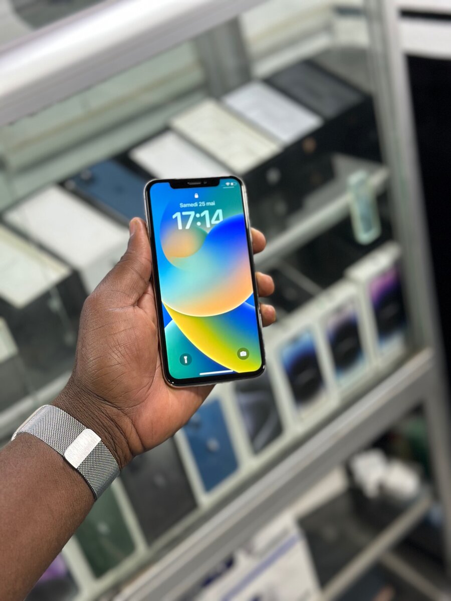 iPhone X 64Go état 10/10 tout passe bien sur le téléphone