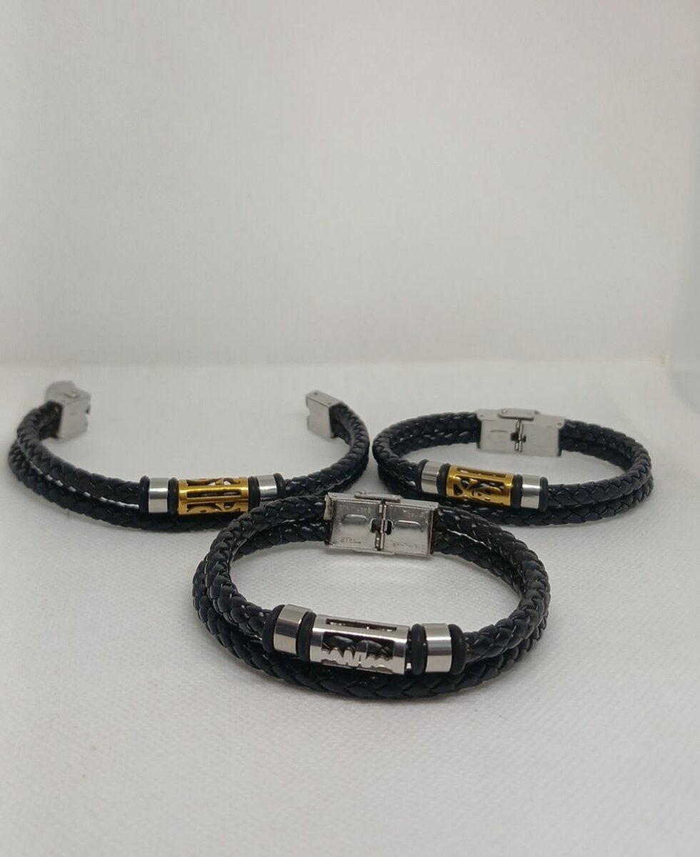 Leather bracelets