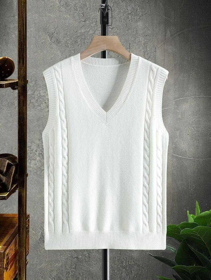 Pull sans manches élégant