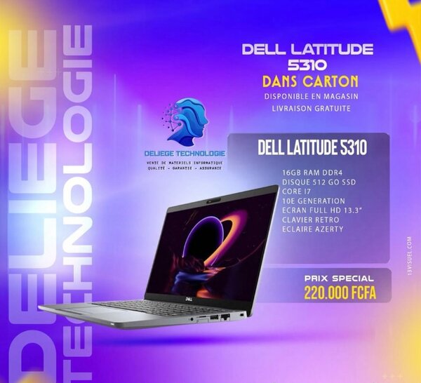 Ordinateur Dell Latitude 5310