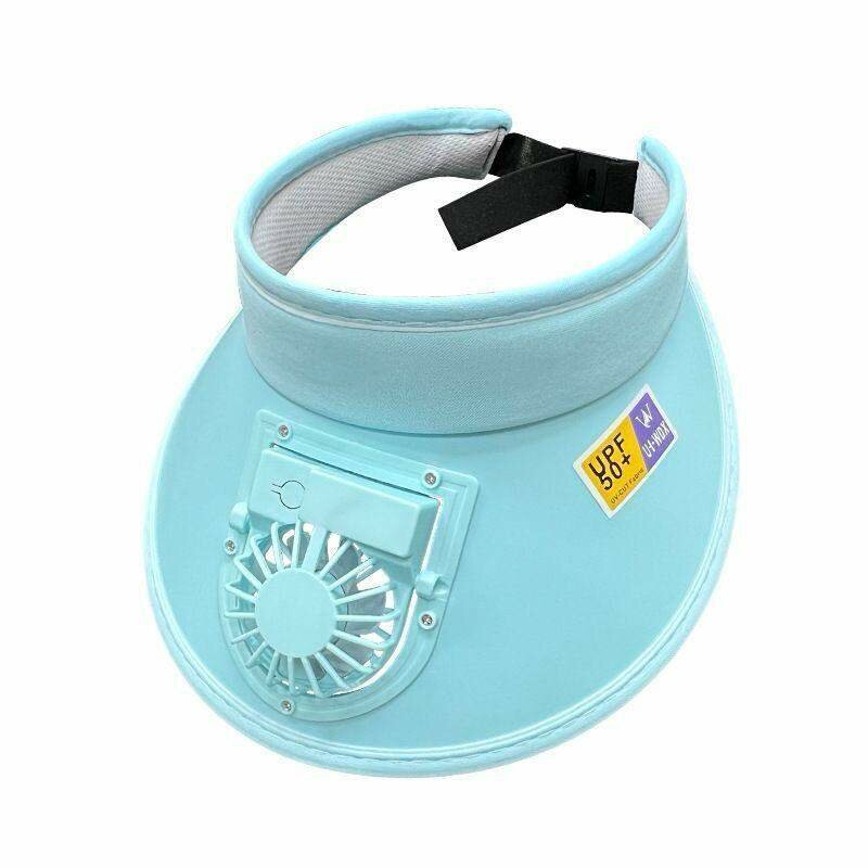 Casquette ventilée avec ventilateur