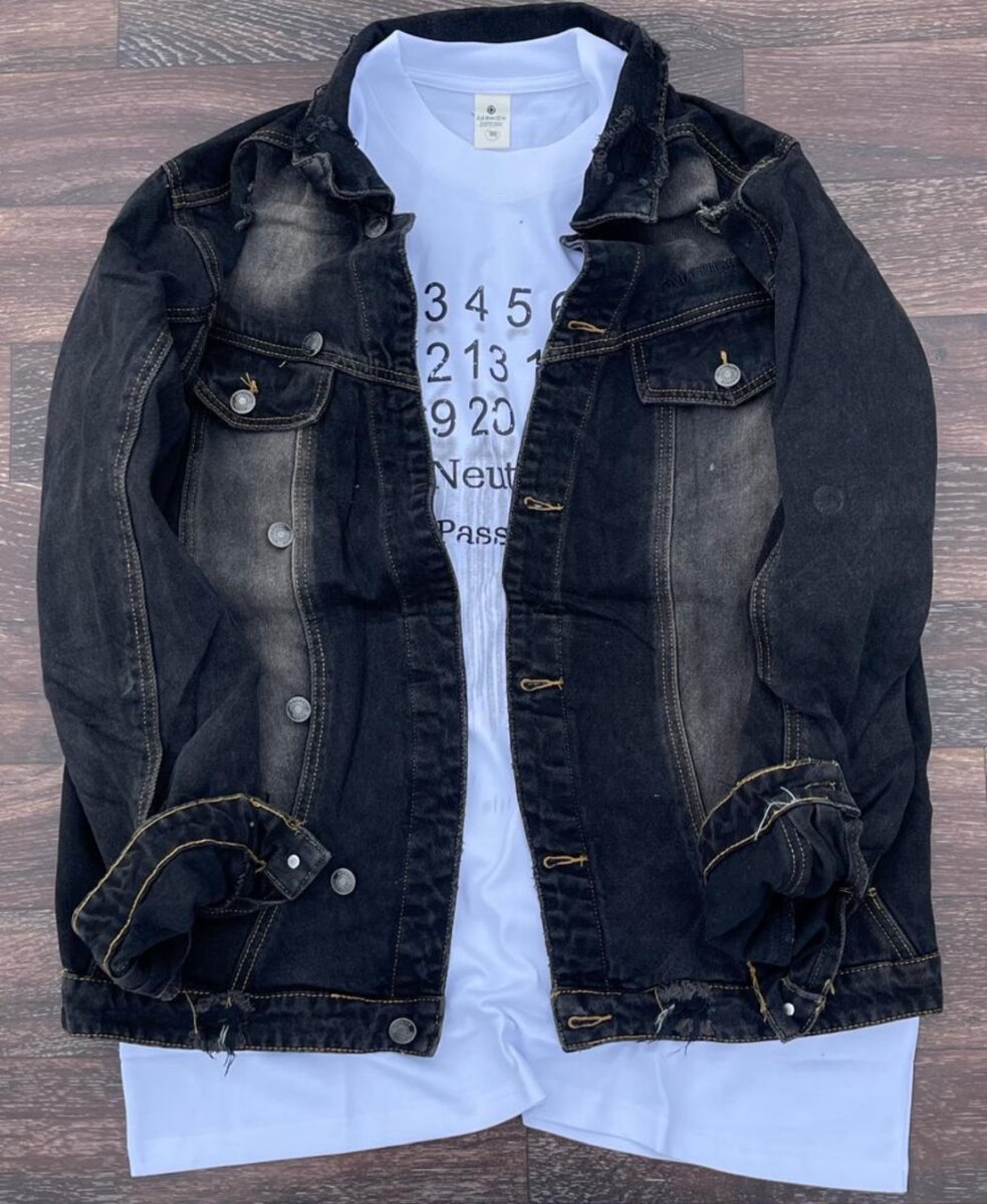 Veste en jean tendance