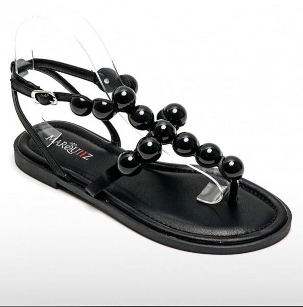 Sandales élégantes à perles