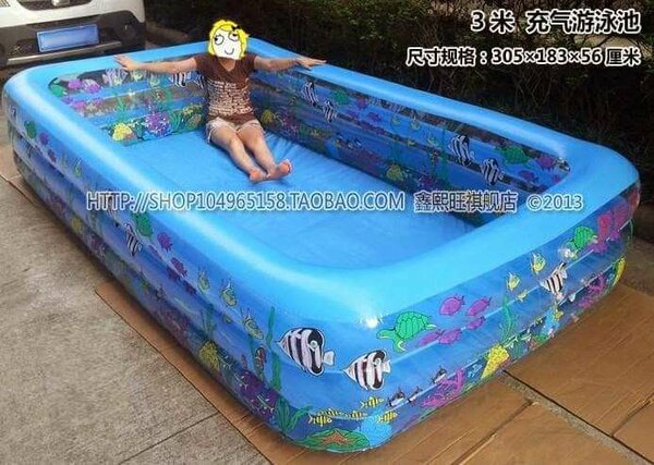 Piscines 3m05+pompe électrique