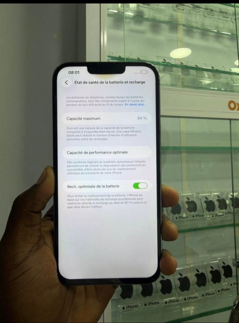 iPhone modèle récent haut de gamme