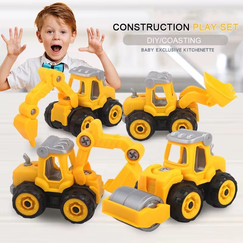 Kid Engineering Truck Set