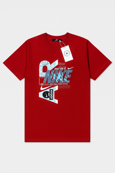 T-shirt rouge Nike Just Do It