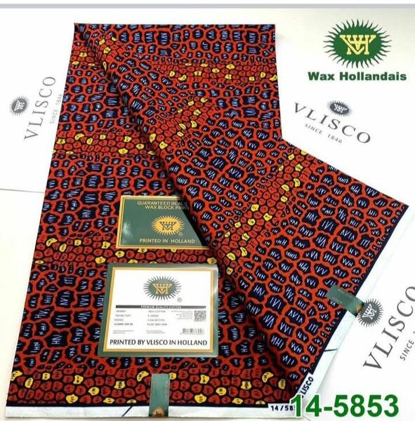 Tissu Wax Hollandais Vlisco