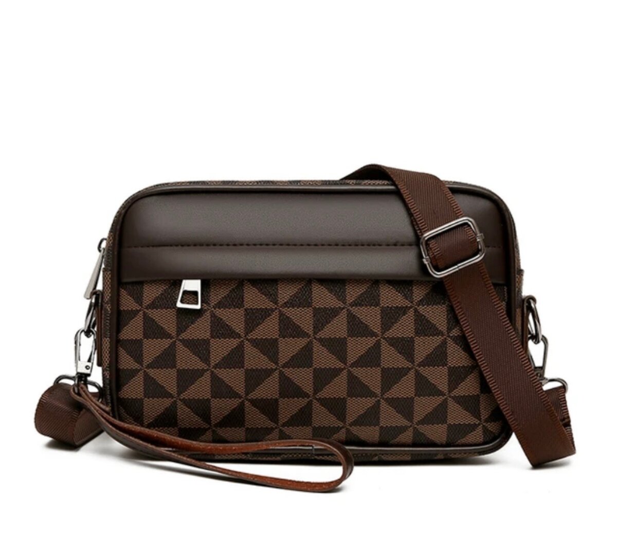 Sac bandoulière tressé élégant