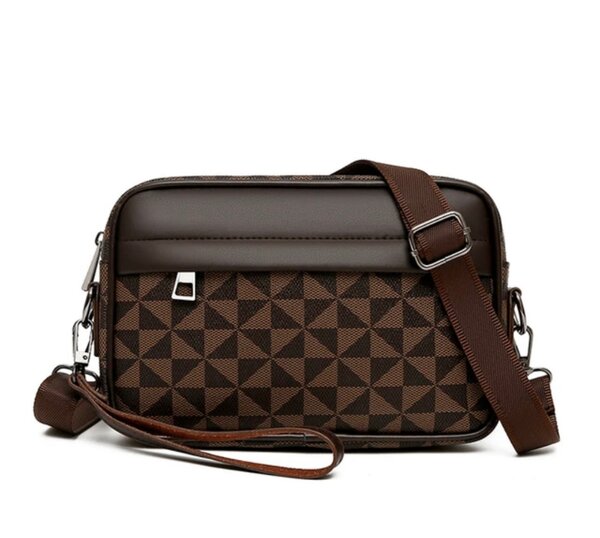 Sac bandoulière tressé élégant