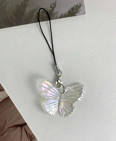 Butterfly phone charm