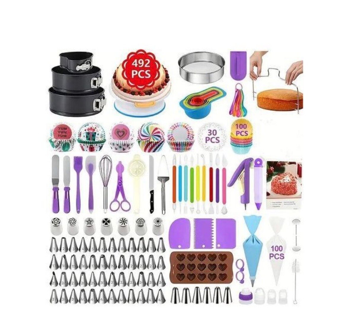 Kit Pâtisserie 492 Pièces