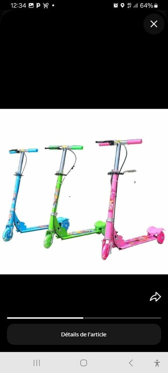 Trottinette Enfant Pliable